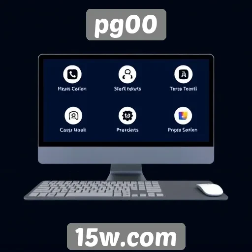 Recursos e funcionalidades do site pg00